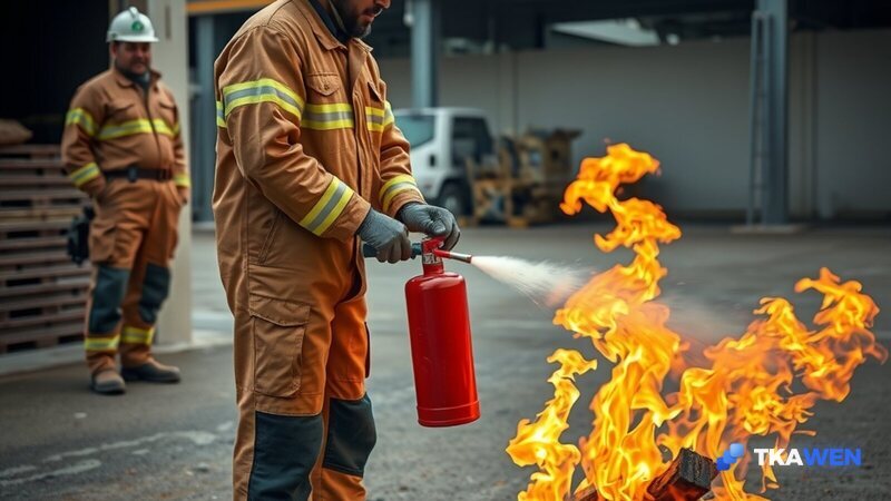 Formation Sécurité incendie en Algérie — TKAWEN