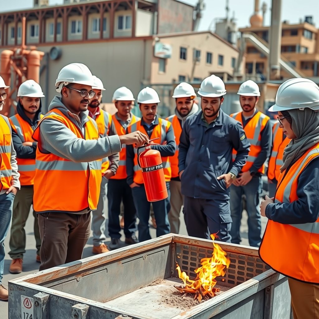 تكوين تأهيليّ في تخصّصات الوقاية والأمن الصناعيّ HSE — عون · مشرف · مفتّش